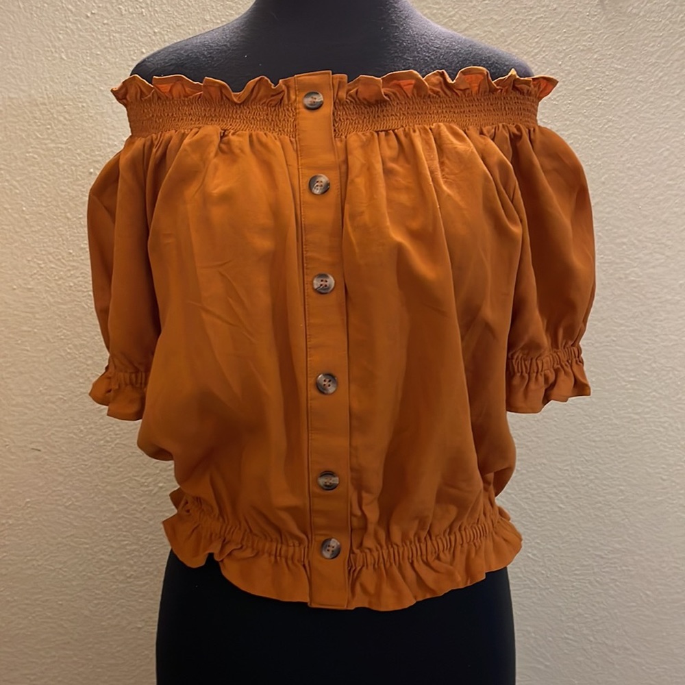 Off the shoulder blouse